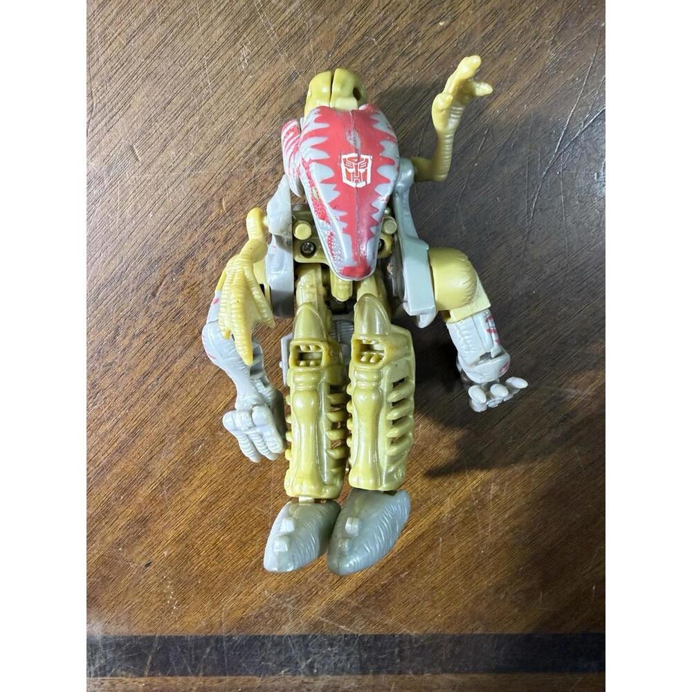 Hasbro‎ Transformers Beast Wars Dinobot Tan Grey Red Good Vintage Maximal Figure